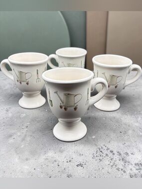 NATUREWOOD PFALTZGRAFF MUG SET OF 4 – GARDENING THEME
